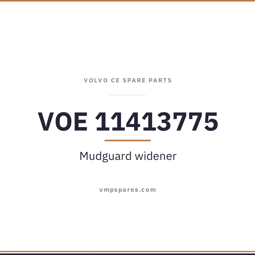 VOE 11413775 – Mudguard widener