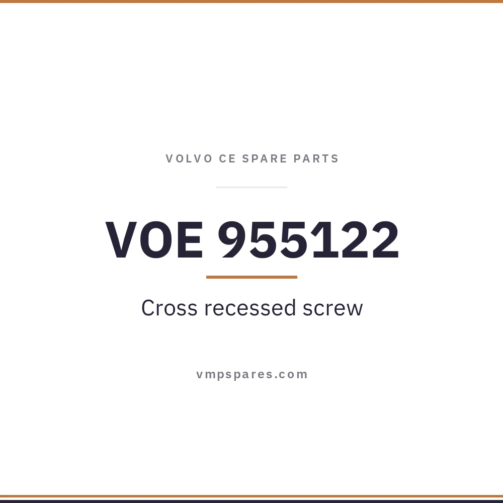 VOE 955122 – Cross recessed screw