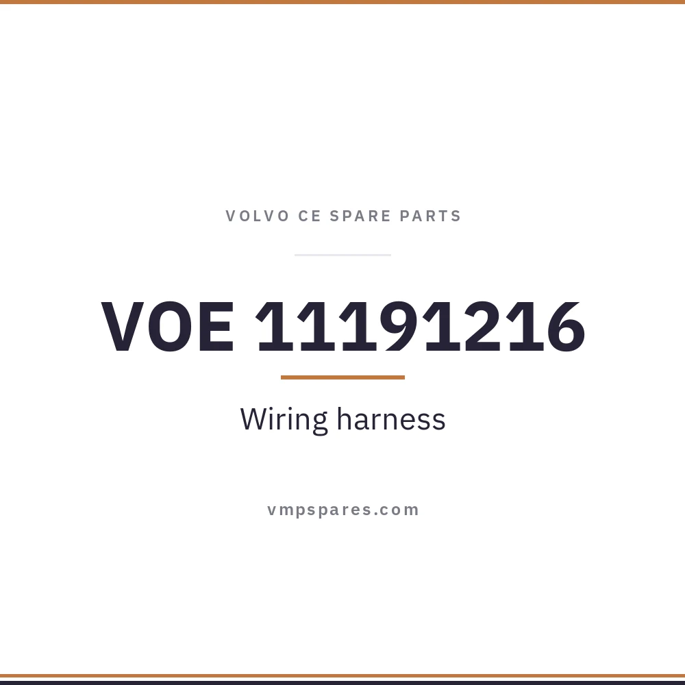 VOE 11191216 – Wiring harness