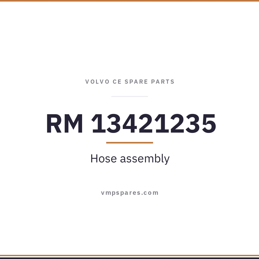 RM 13421235 – Hose assembly
