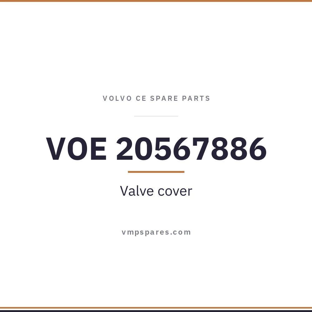 VOE 20567886 – Valve cover