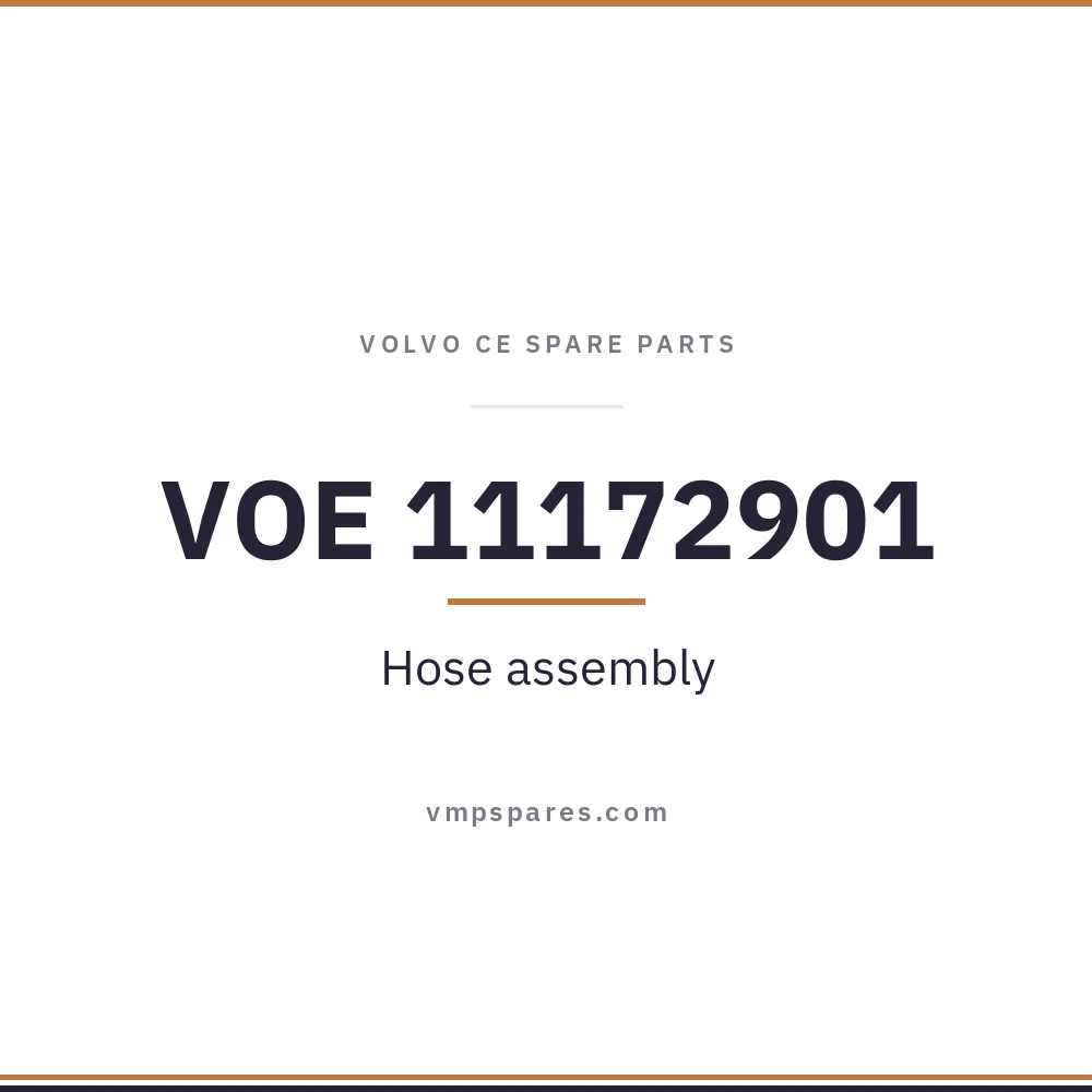 VOE 11172901 – Hose assembly