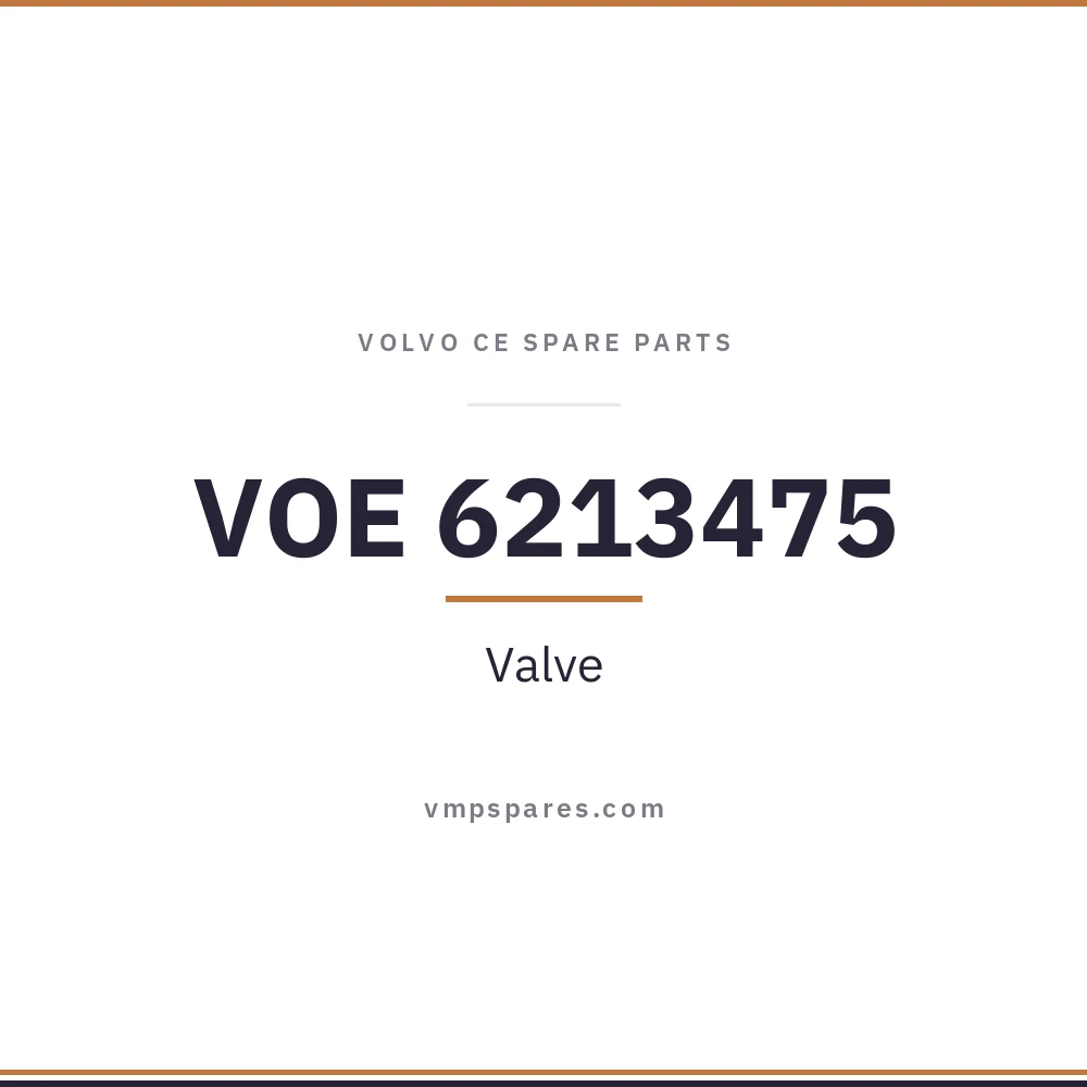 VOE 6213475 – Valve
