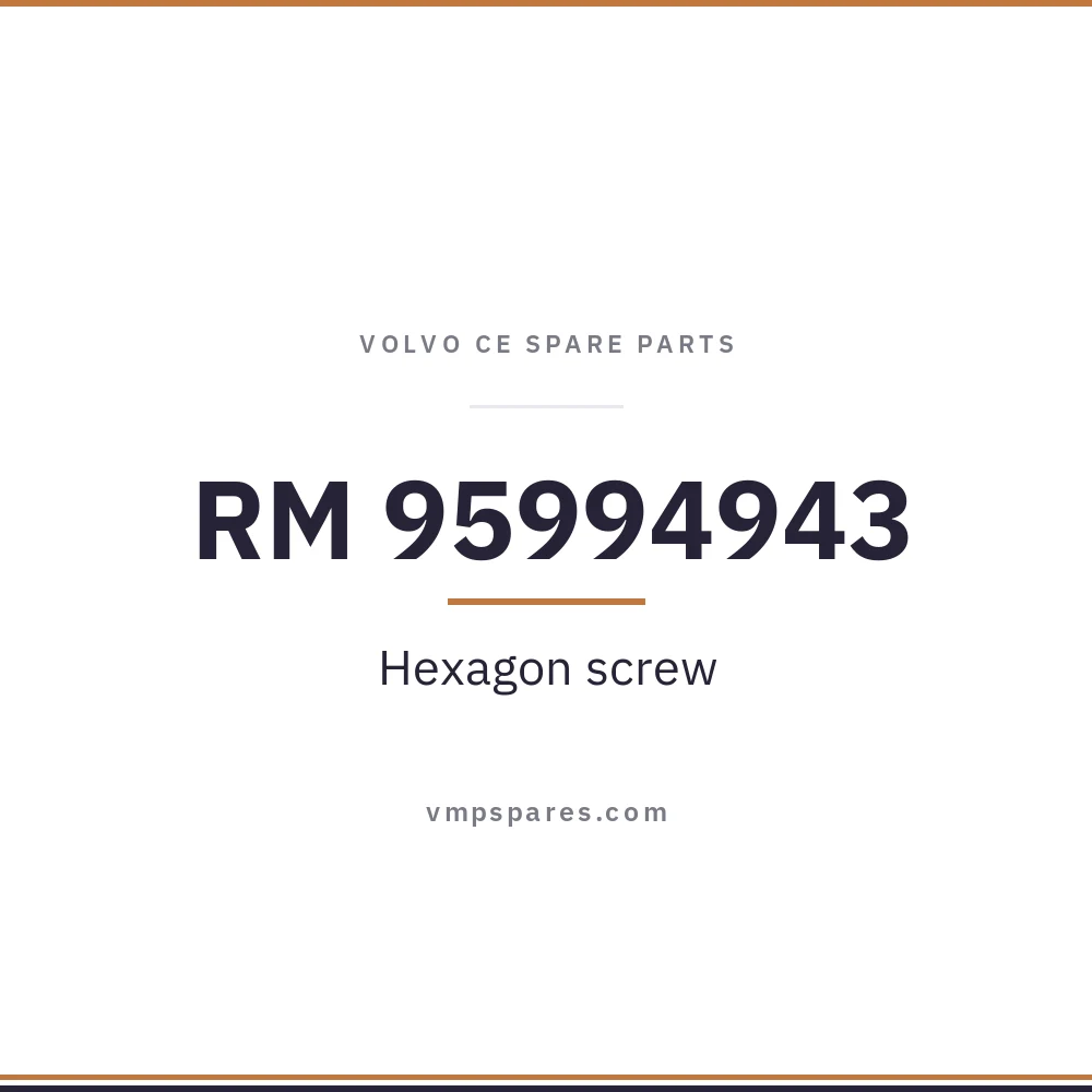RM 95994943 – Hexagon screw