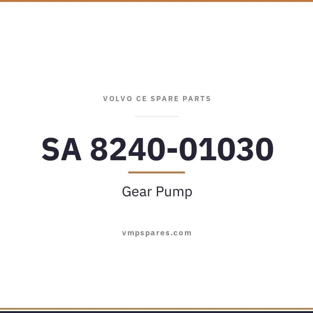 SA 8240-01030 – Gear Pump