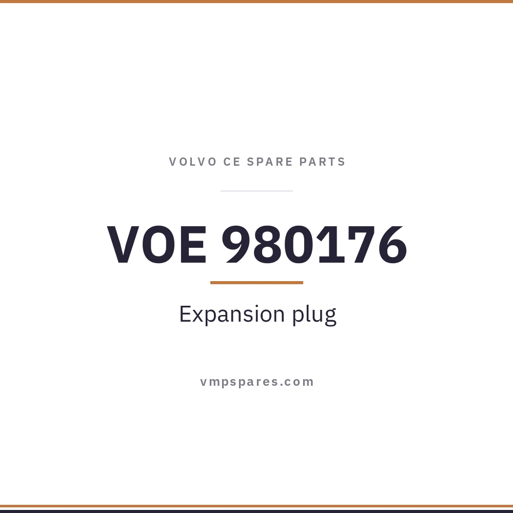 VOE 980176 – Expansion plug