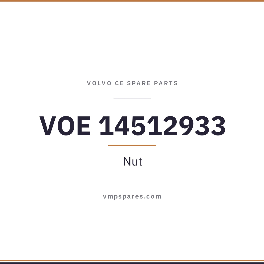 VOE 14512933 – Nut