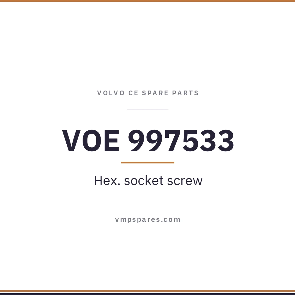 VOE 997533 – Hex. socket screw