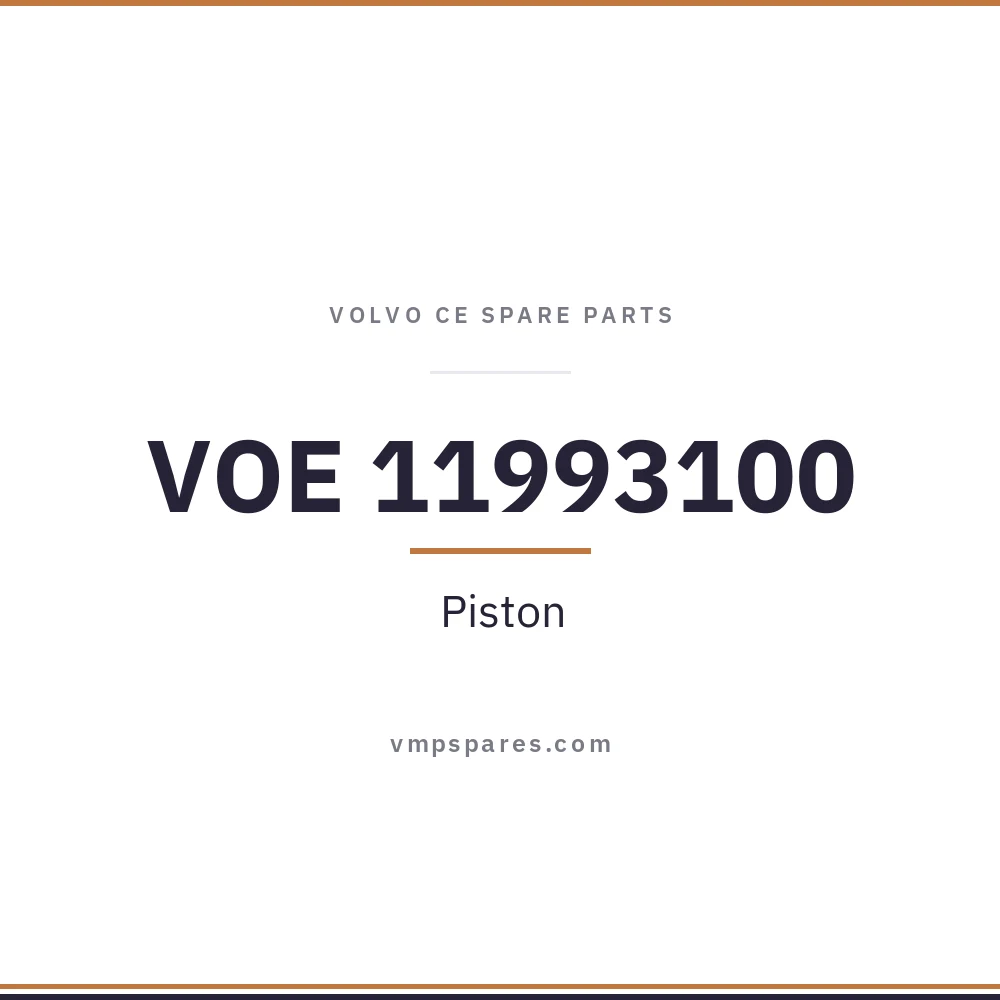 VOE 11993100 – Piston