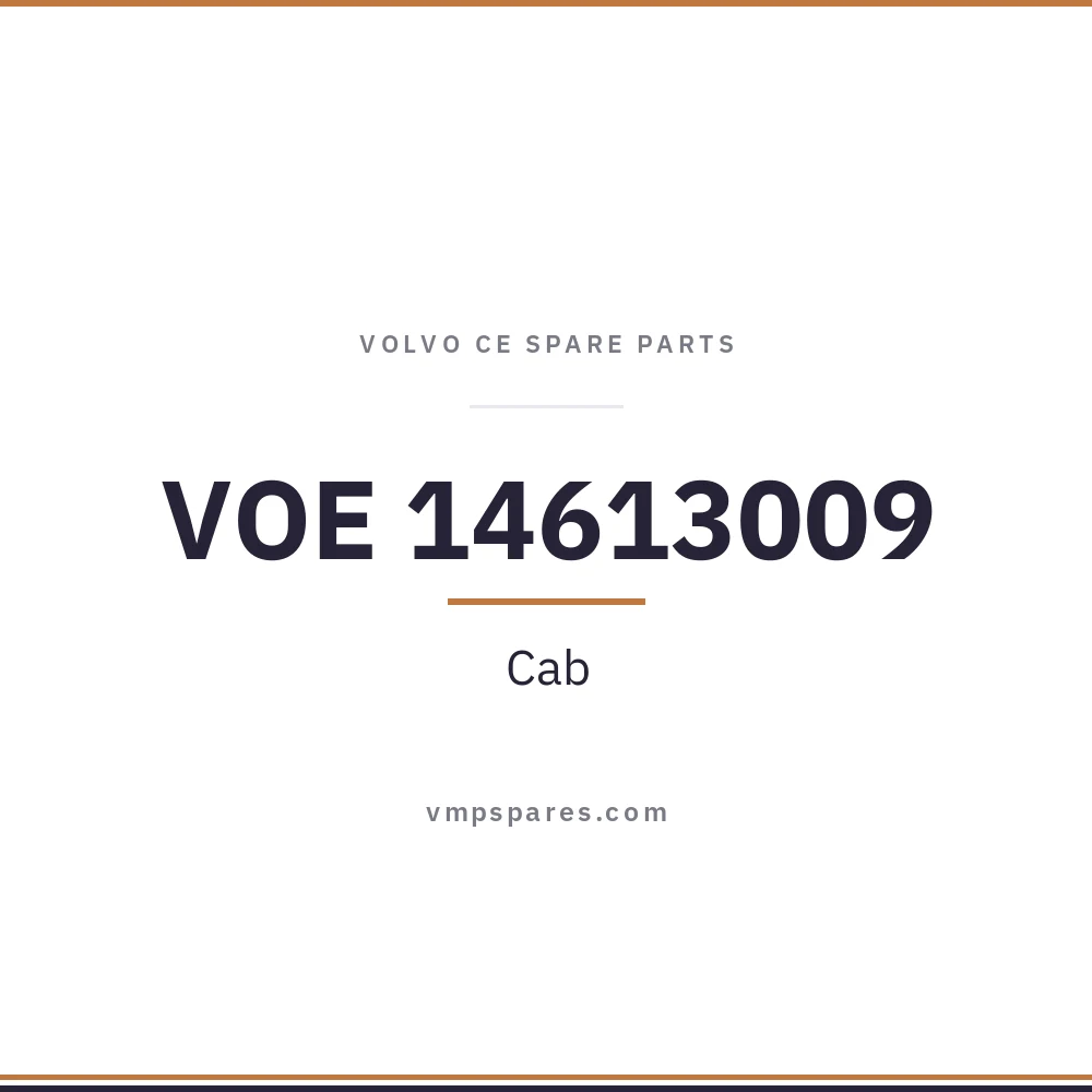 VOE 14613009 – Cab