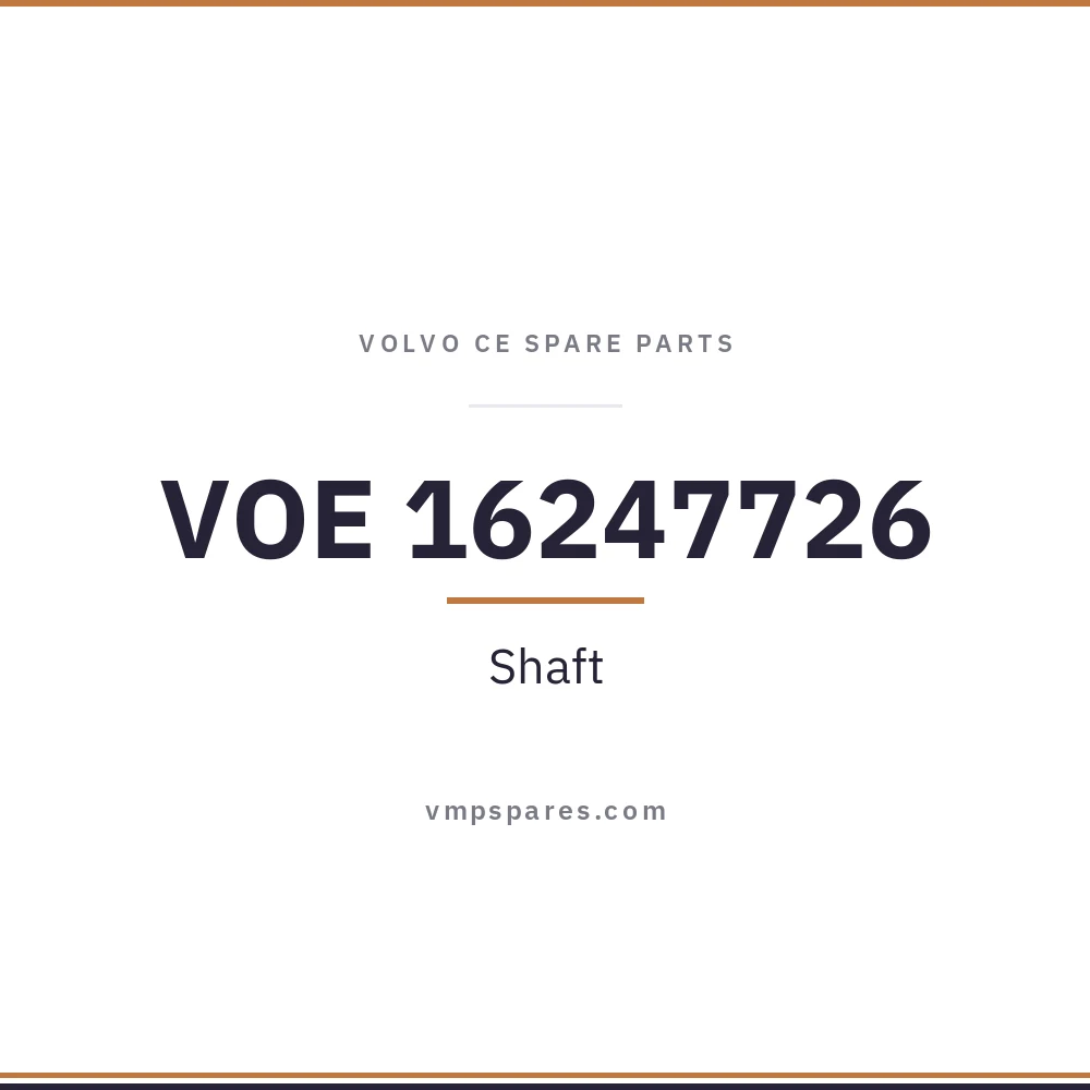VOE 16247726 – Shaft