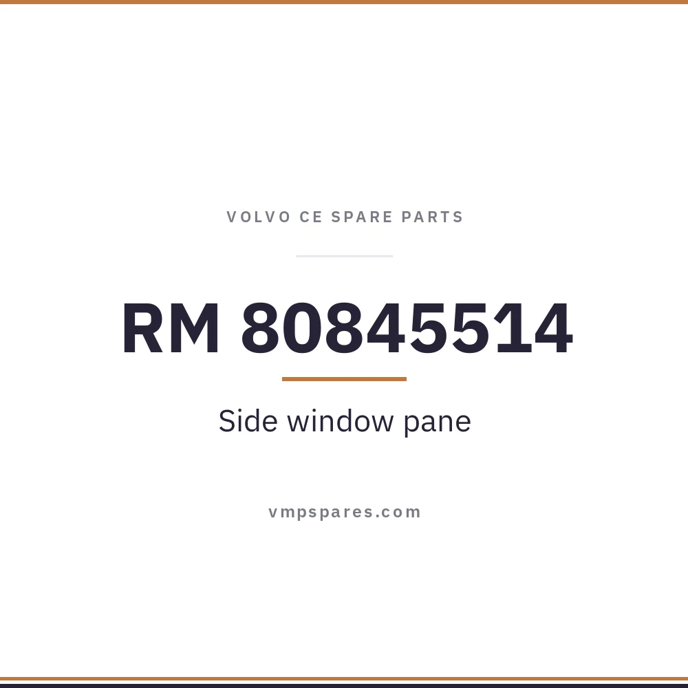 RM 80845514 – Side window pane