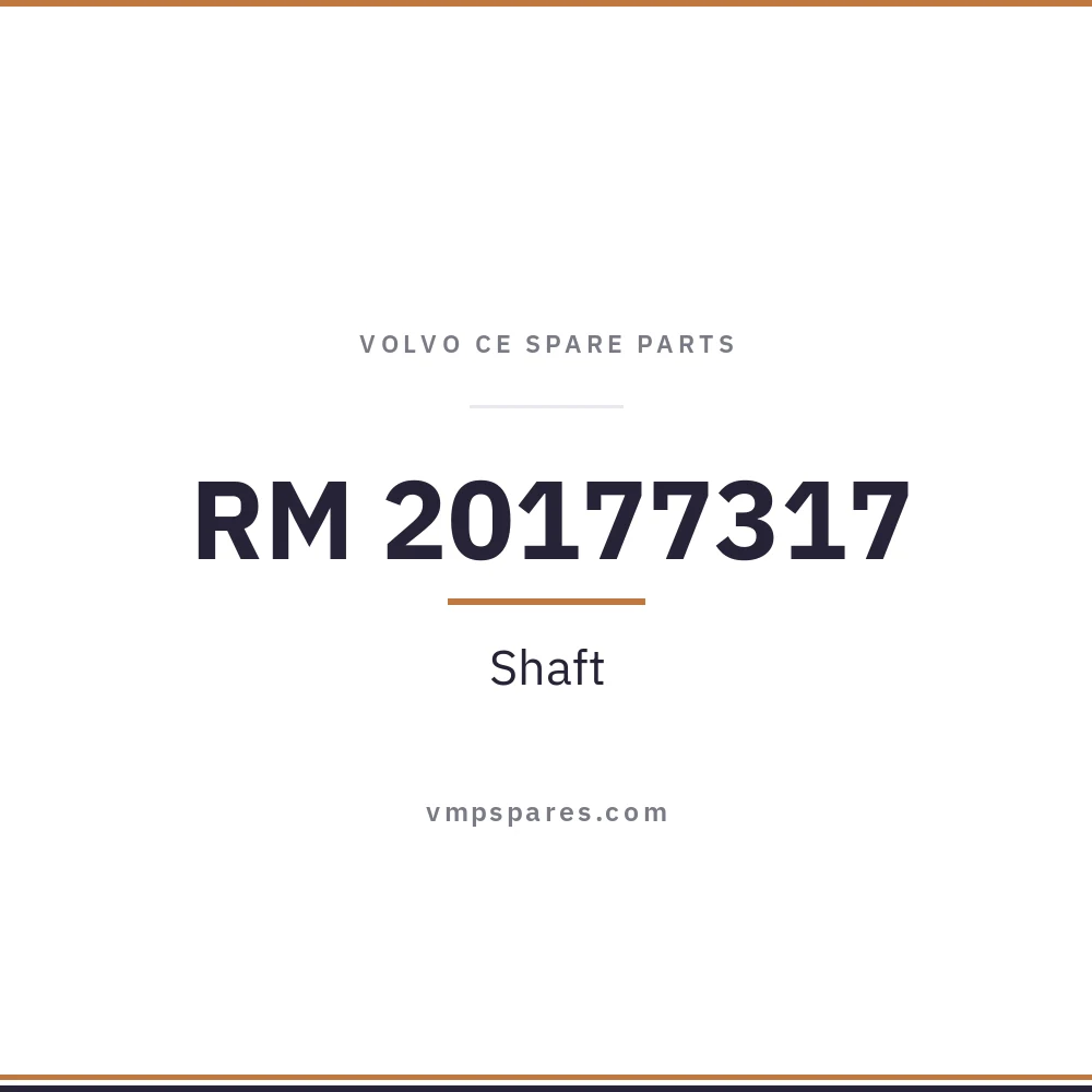 RM 20177317 – Shaft