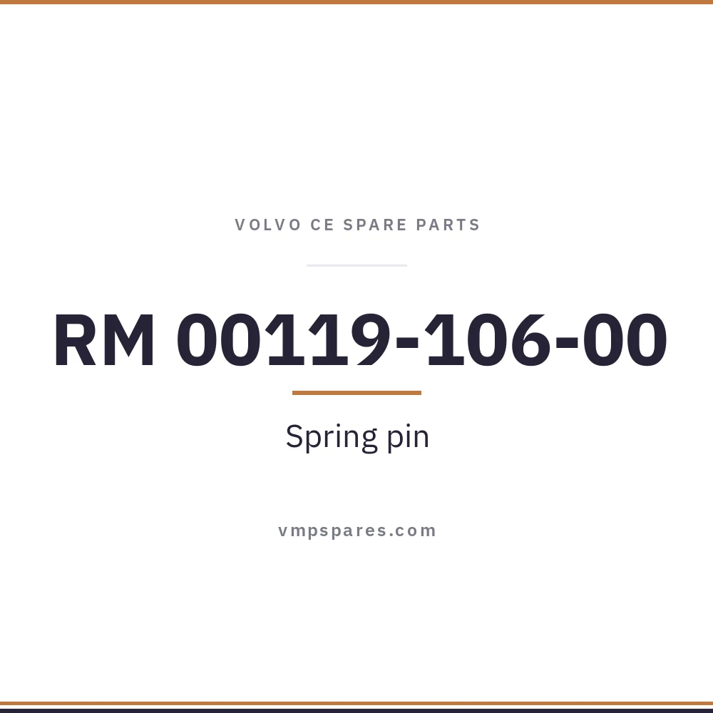 RM 00119-106-00 – Spring pin