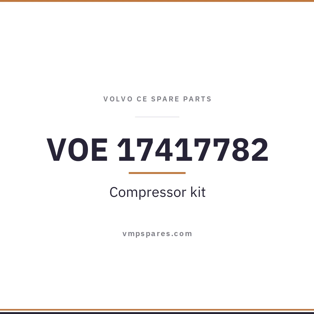 VOE 17417782 – Compressor kit