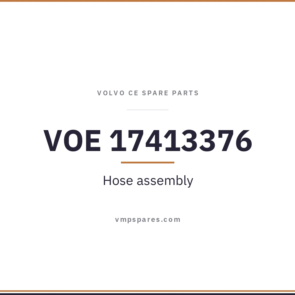 VOE 17413376 – Hose assembly