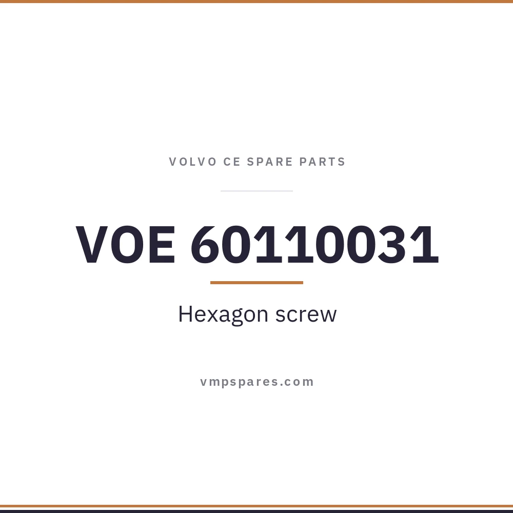VOE 60110031 – Hexagon screw