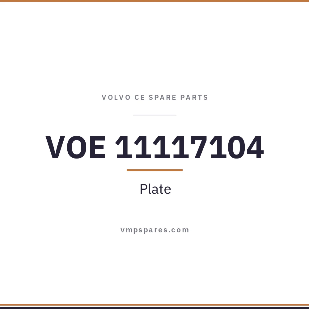 VOE 11117104 – Plate