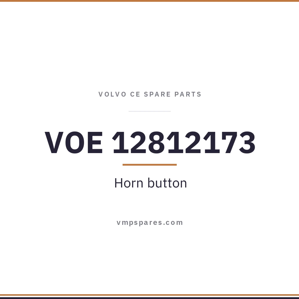 VOE 12812173 – Horn button