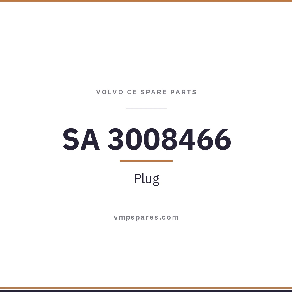 SA 3008466 – Plug
