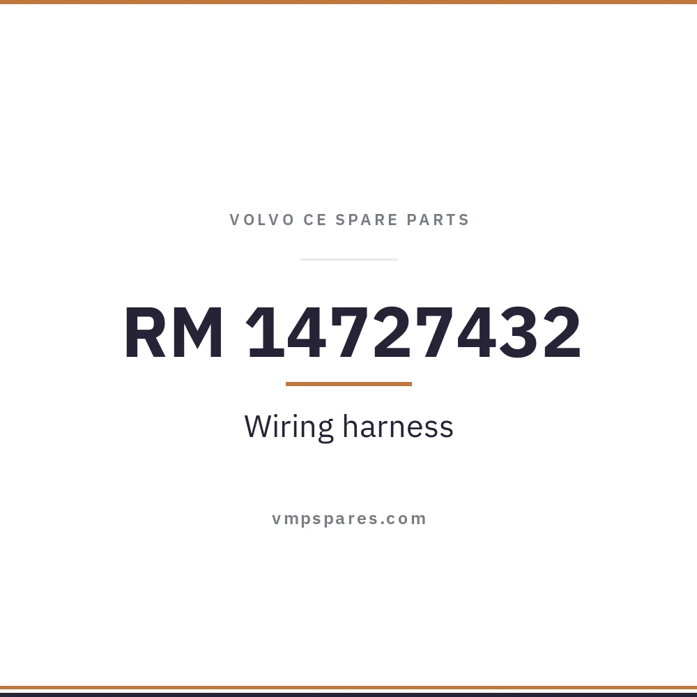 RM 14727432 – Wiring harness