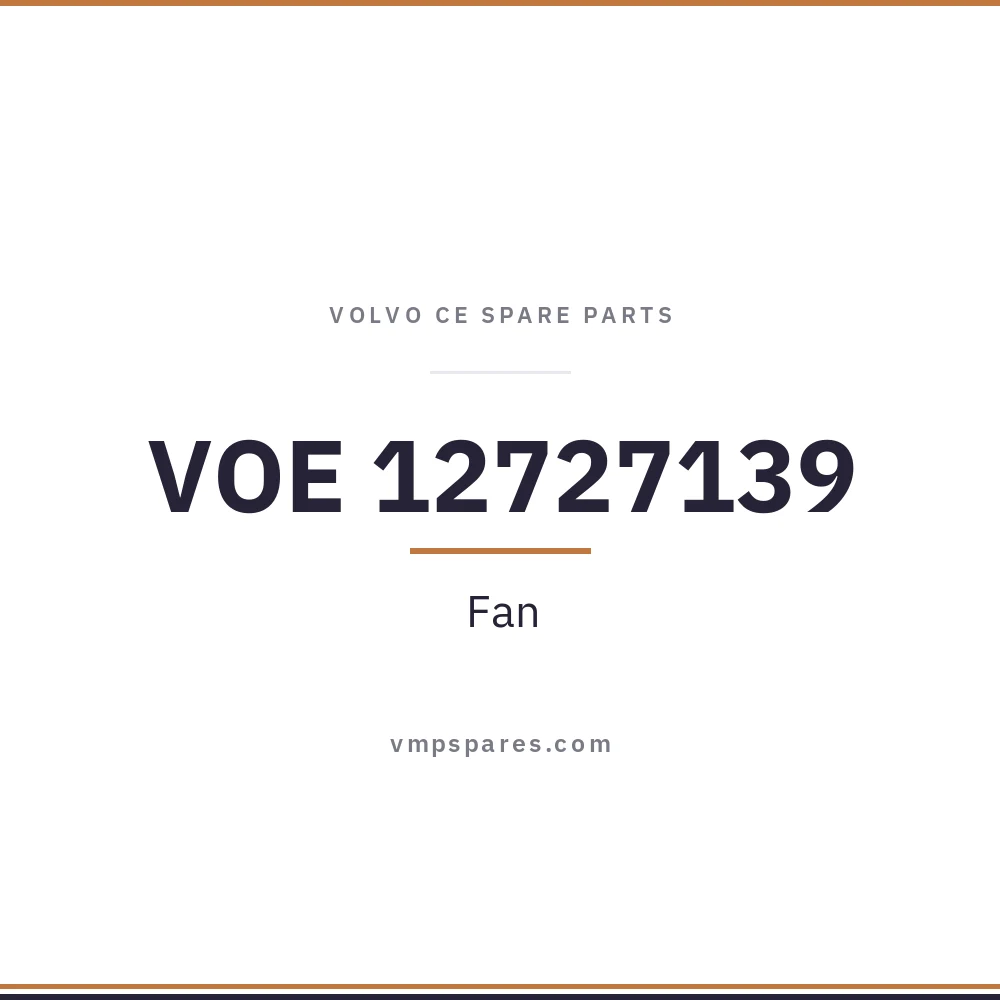 VOE 12727139 – Fan