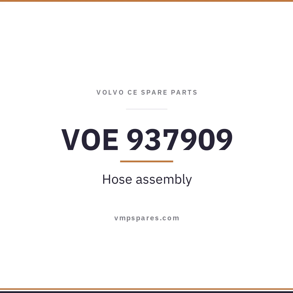 VOE 937909 – Hose assembly