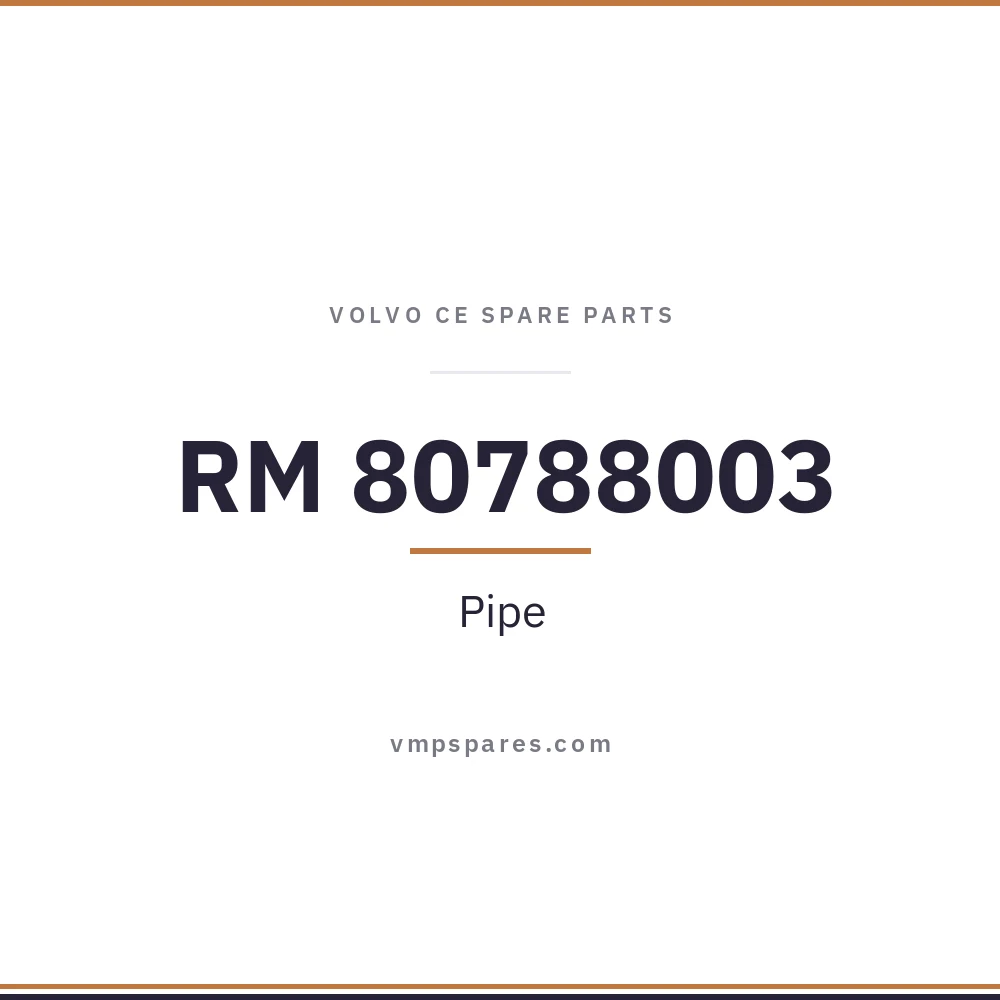 RM 80788003 – Pipe