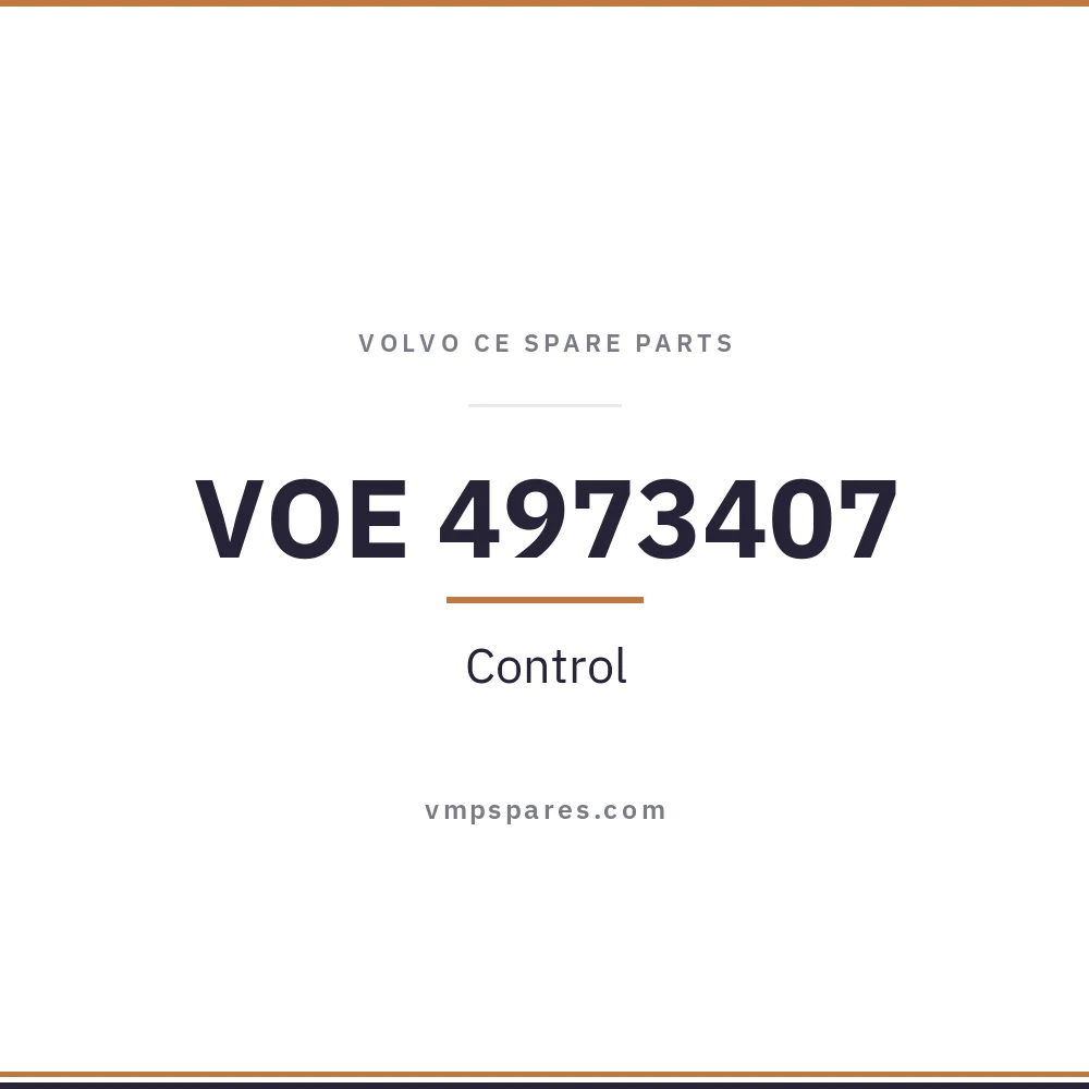 VOE 4973407 – Control