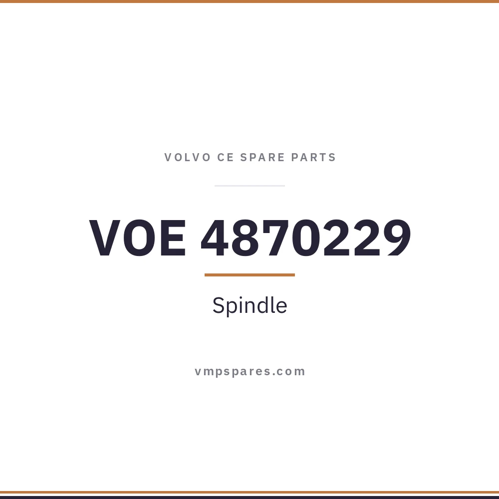 VOE 4870229 – Spindle