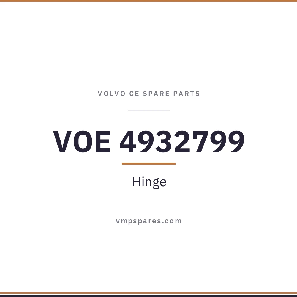 VOE 4932799 – Hinge