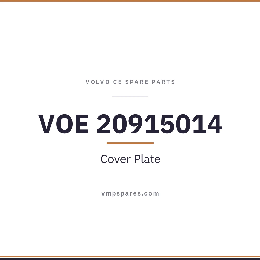VOE 20915014 – Cover Plate