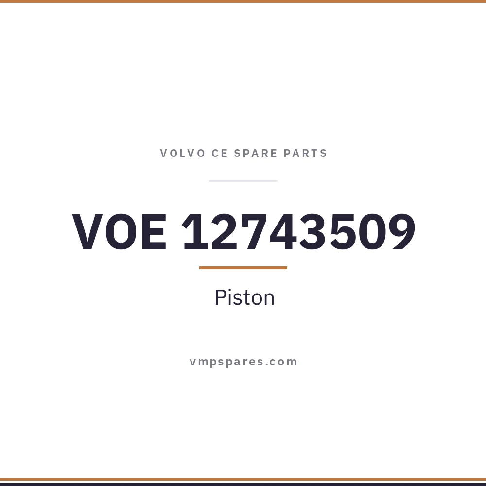 VOE 12743509 – Piston