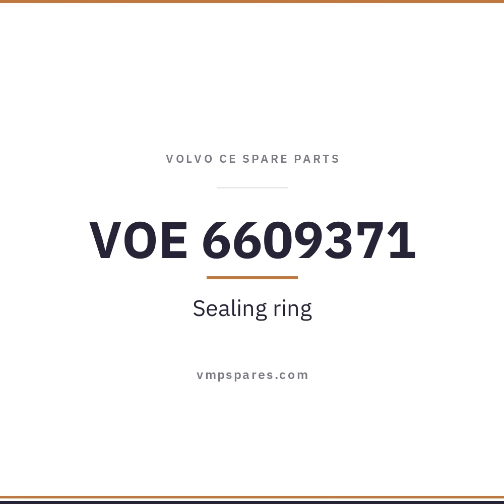 VOE 6609371 – Sealing ring