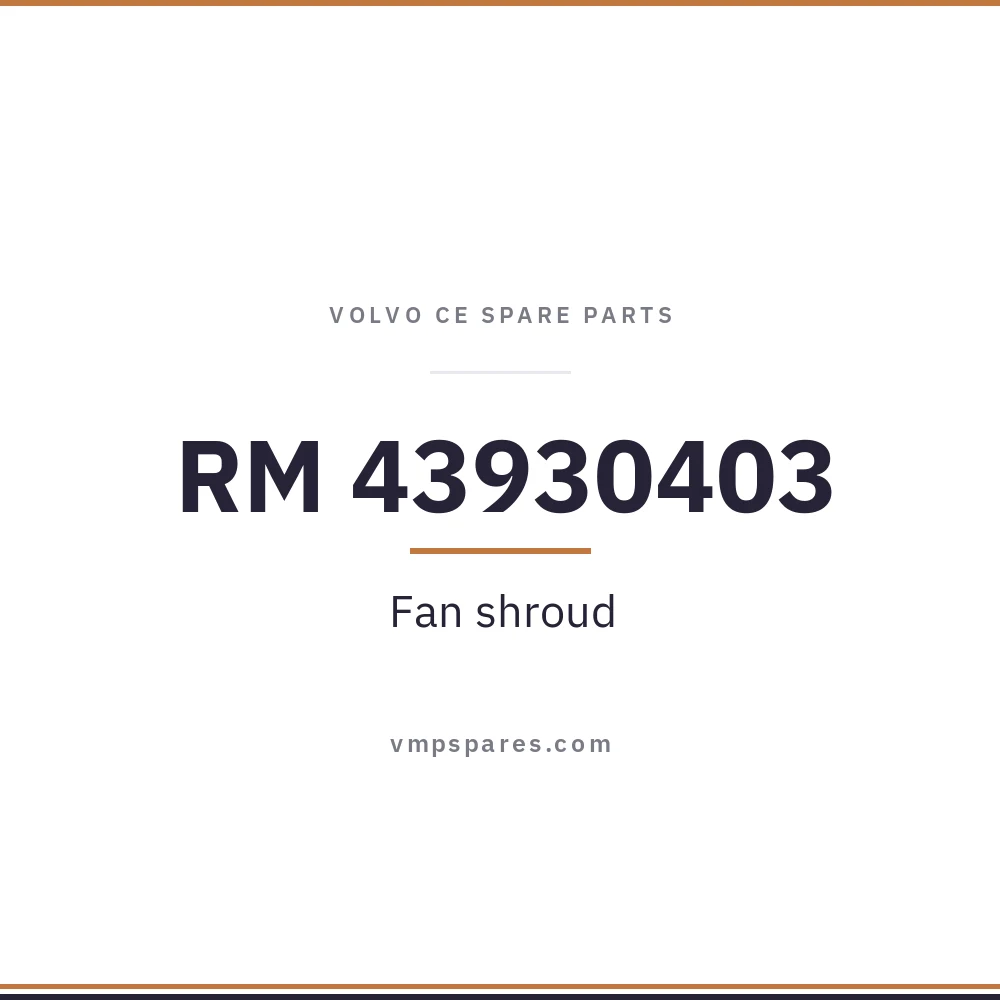 RM 43930403 – Fan shroud