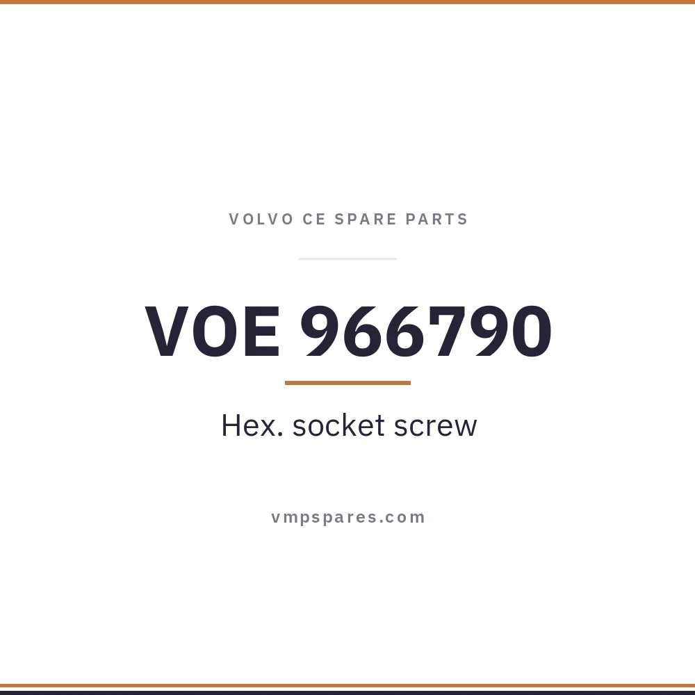 VOE 966790 – Hex. socket screw