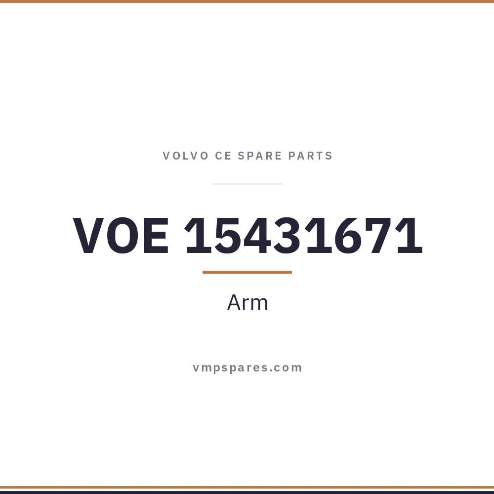 VOE 15431671 – Arm