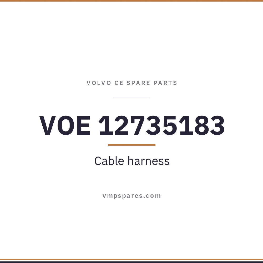 VOE 12735183 – Cable harness