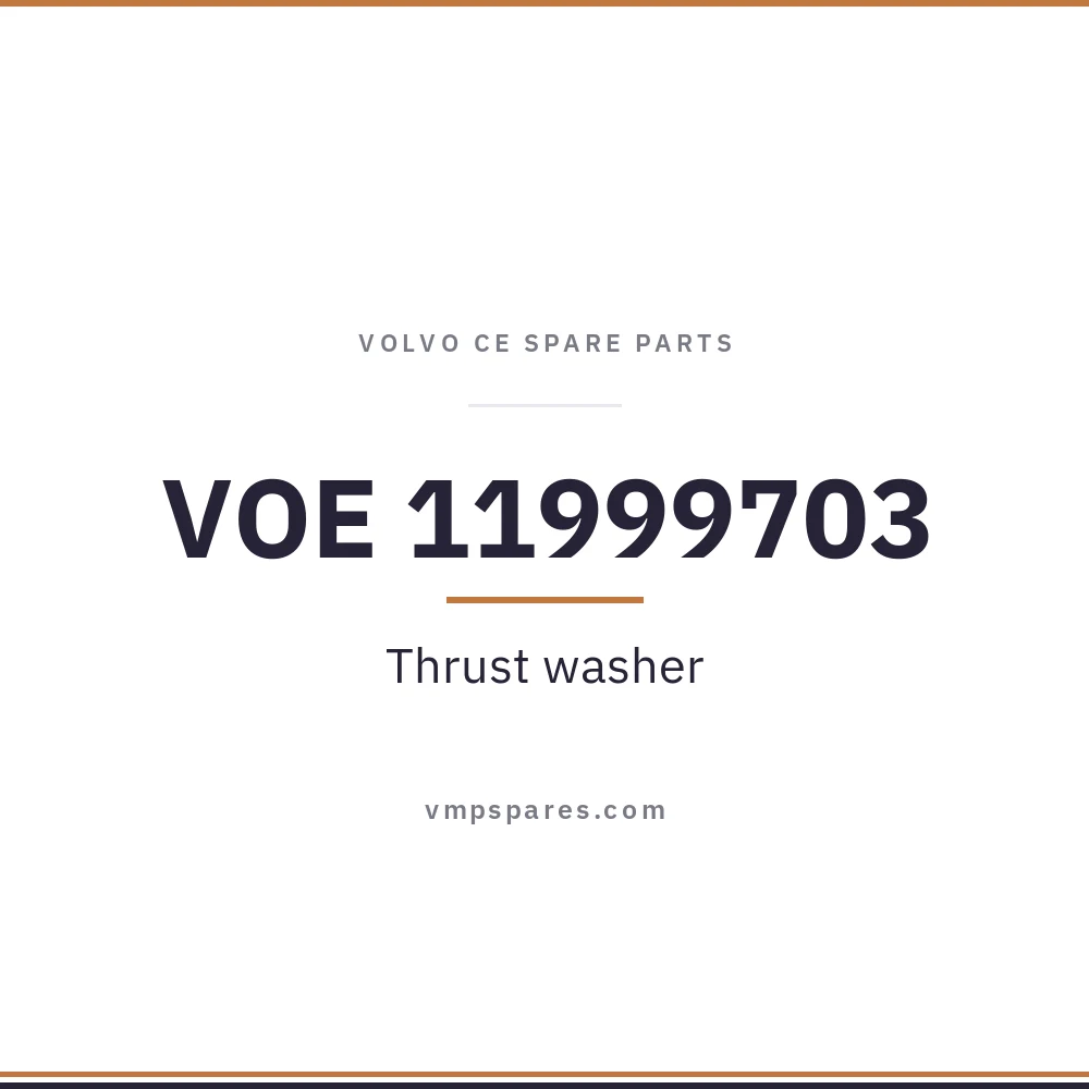 VOE 11999703 – Thrust washer