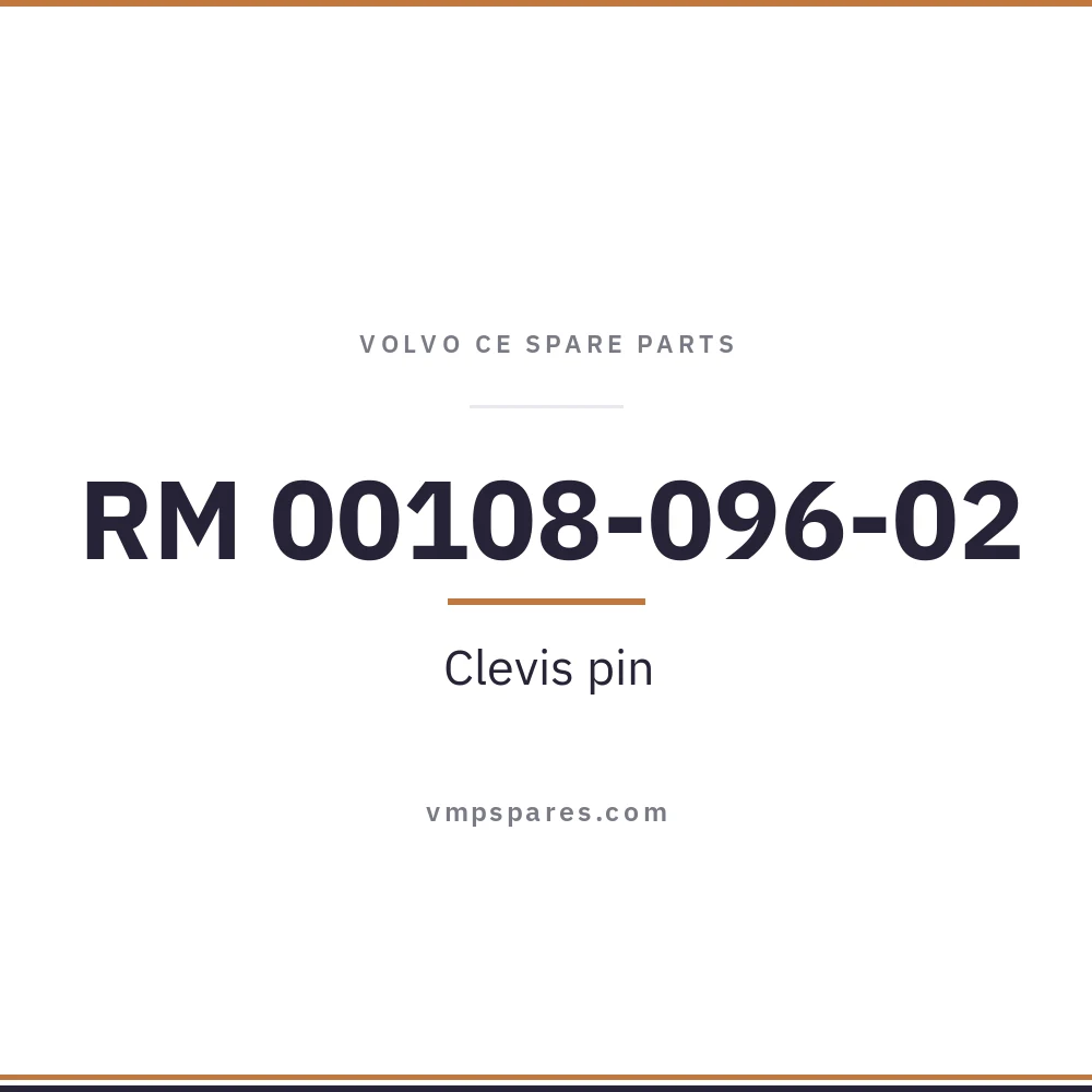 RM 00108-096-02 – Clevis pin