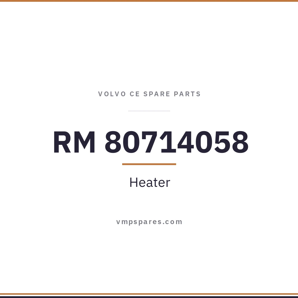 RM 80714058 – Heater
