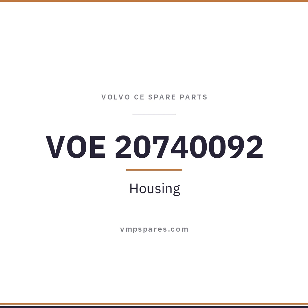 VOE 20740092 – Housing