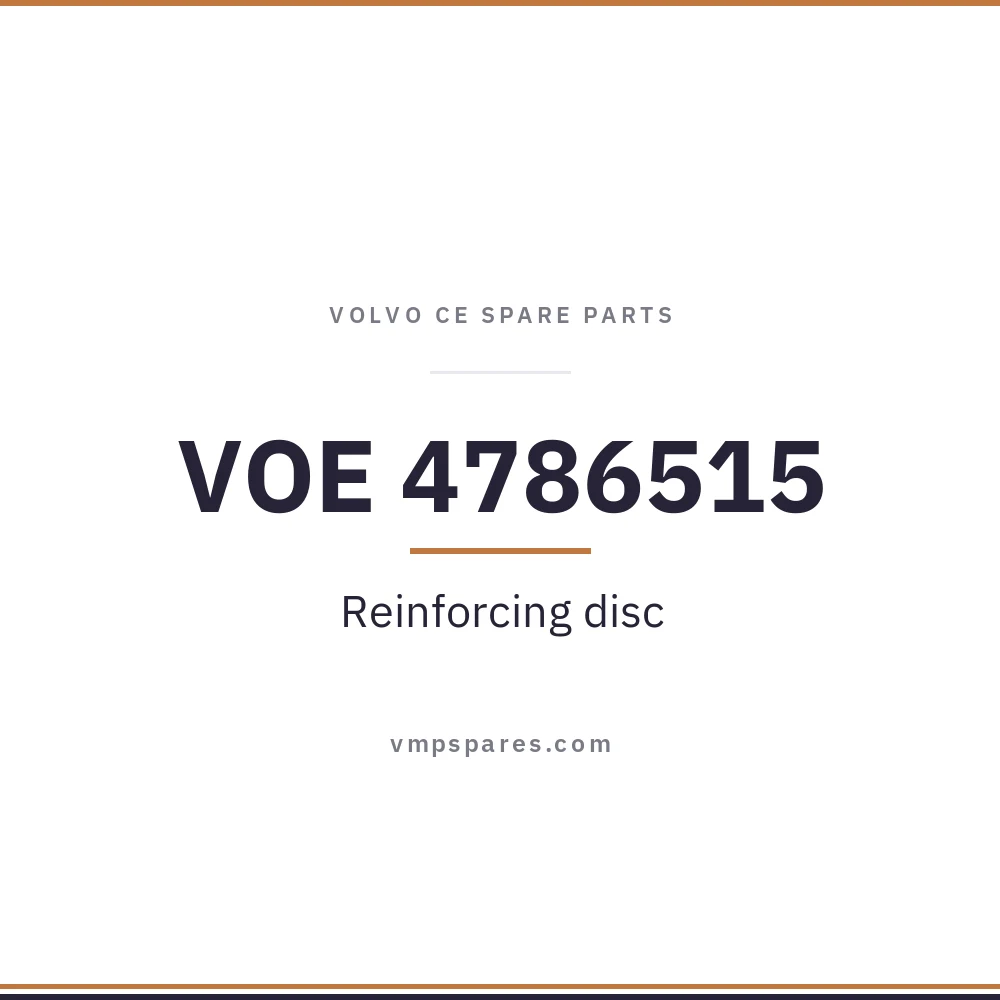 VOE 4786515 – Reinforcing disc