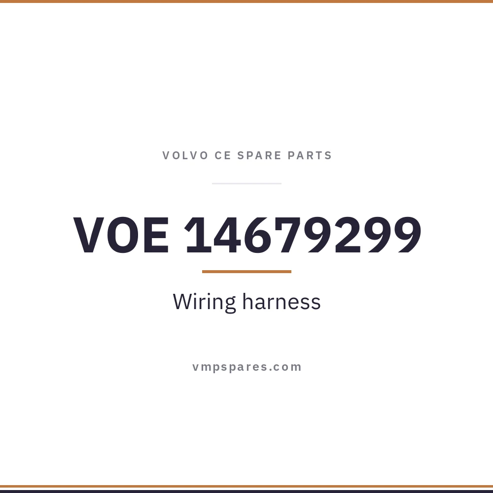 VOE 14679299 – Wiring harness