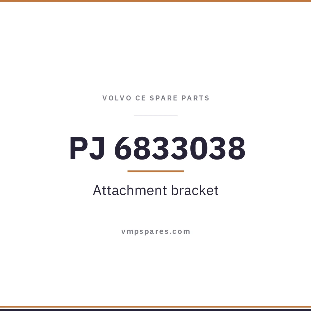 PJ 6833038 – Attachment bracket