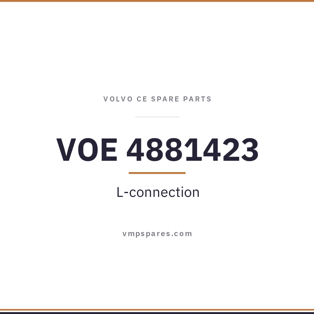 VOE 4881423 – L-connection
