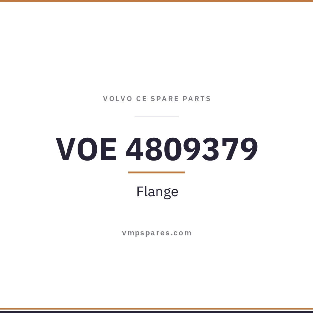 VOE 4809379 – Flange