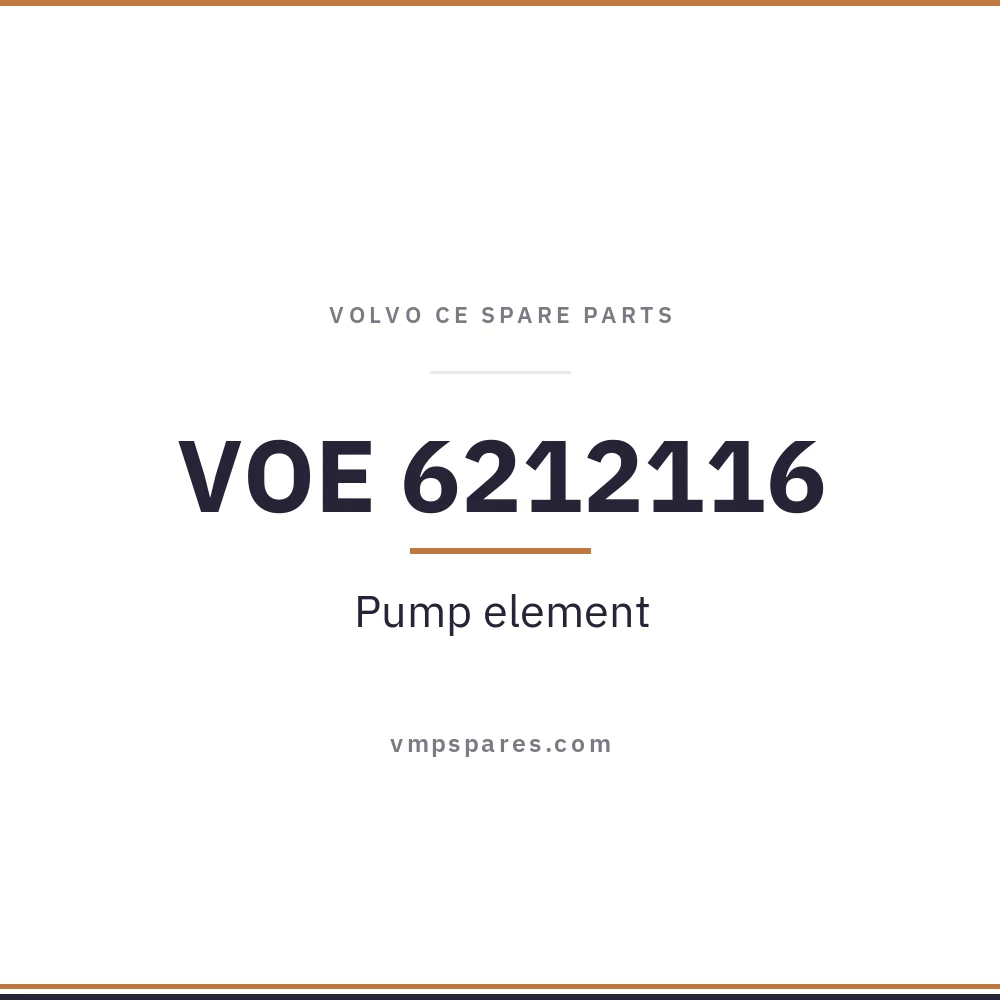 VOE 6212116 – Pump element