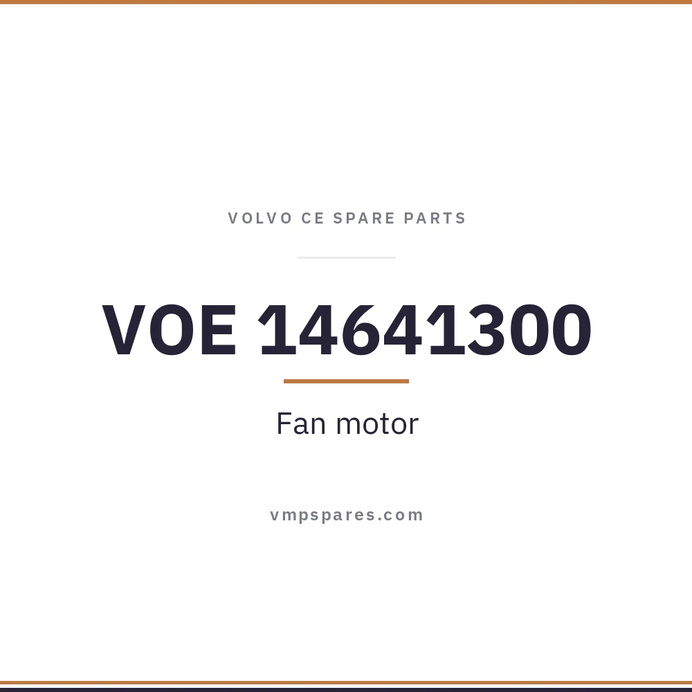 VOE 14641300 – Fan motor