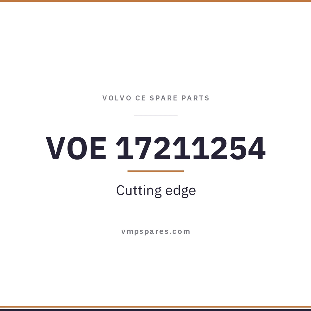 VOE 17211254 – Cutting edge